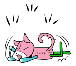 He is an easy-going soft toy sticker #11866668