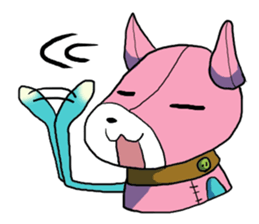 He is an easy-going soft toy sticker #11866674