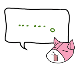 He is an easy-going soft toy sticker #11866691