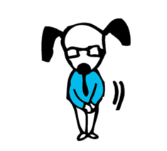 Mr.Dog (the cool guy) sticker #11866776