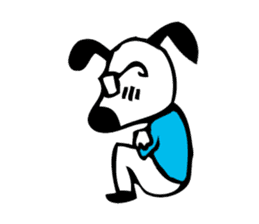 Mr.Dog (the cool guy) sticker #11866783