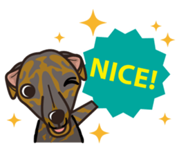 iinu - Greyhound sticker #11867080