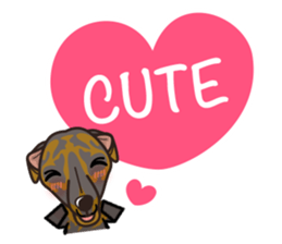 iinu - Greyhound sticker #11867081