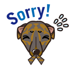 iinu - Greyhound sticker #11867082