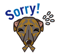 iinu - Greyhound sticker #11867082