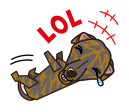 iinu - Greyhound sticker #11867084