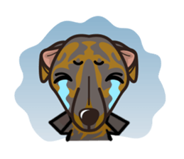 iinu - Greyhound sticker #11867090