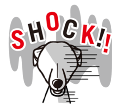 iinu - Greyhound sticker #11867092