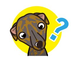 iinu - Greyhound sticker #11867093