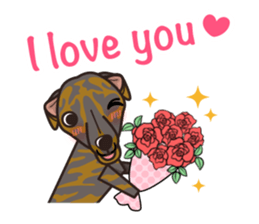 iinu - Greyhound sticker #11867094