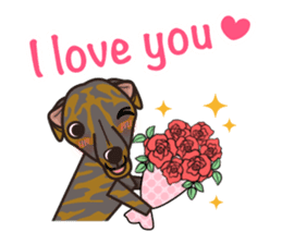 iinu - Greyhound sticker #11867094