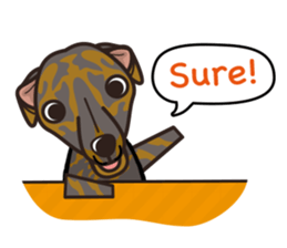 iinu - Greyhound sticker #11867095