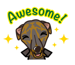 iinu - Greyhound sticker #11867096