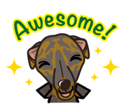 iinu - Greyhound sticker #11867096