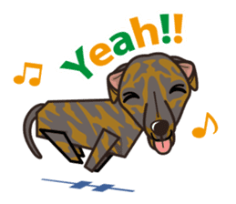 iinu - Greyhound sticker #11867099
