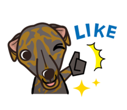 iinu - Greyhound sticker #11867100
