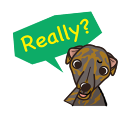 iinu - Greyhound sticker #11867102