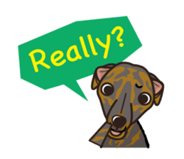 iinu - Greyhound sticker #11867102