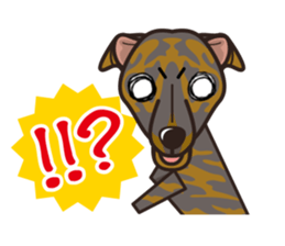 iinu - Greyhound sticker #11867103