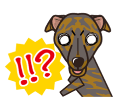 iinu - Greyhound sticker #11867103