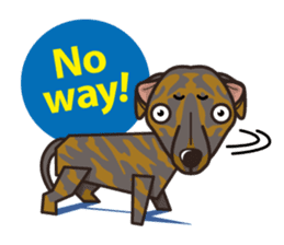 iinu - Greyhound sticker #11867104