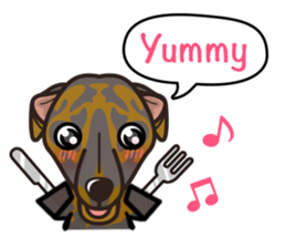 iinu - Greyhound sticker #11867105