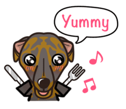 iinu - Greyhound sticker #11867105