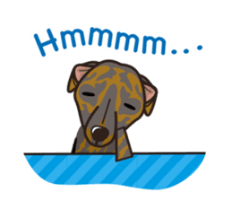 iinu - Greyhound sticker #11867106