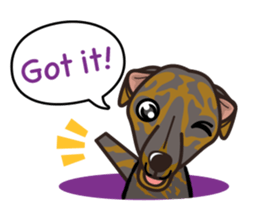 iinu - Greyhound sticker #11867108