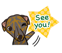 iinu - Greyhound sticker #11867117