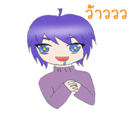 The fabulous life of Yoru sticker #11868894