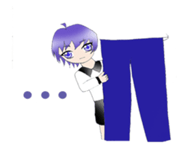 The fabulous life of Yoru sticker #11868899