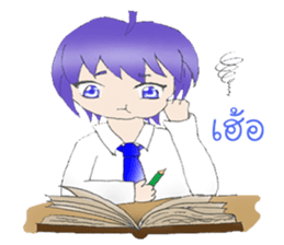 The fabulous life of Yoru sticker #11868902