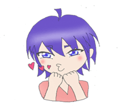 The fabulous life of Yoru sticker #11868911