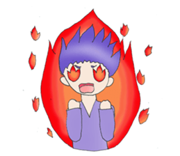 The fabulous life of Yoru sticker #11868913