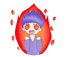 The fabulous life of Yoru sticker #11868913