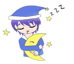 The fabulous life of Yoru sticker #11868916