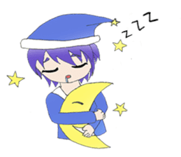 The fabulous life of Yoru sticker #11868916