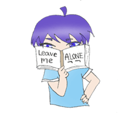 The fabulous life of Yoru sticker #11868917