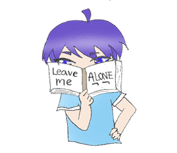 The fabulous life of Yoru sticker #11868917