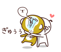 Saru nanoni Kumao no Stickers. sticker #11868983