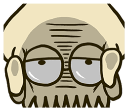 Squid and Red sea bream. sticker #11869337