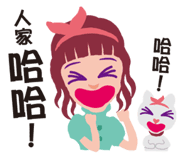 Miss Flighty sticker #11869383