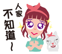 Miss Flighty sticker #11869394