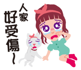 Miss Flighty sticker #11869395