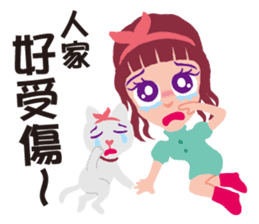 Miss Flighty sticker #11869395