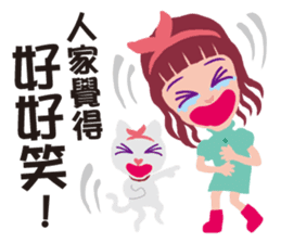 Miss Flighty sticker #11869407