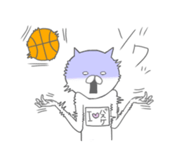 I love baskettoball.2 sticker #11869634