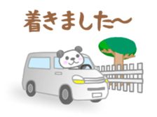 Sports-activities Panda 3 sticker #11869934