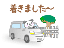 Sports-activities Panda 3 sticker #11869934